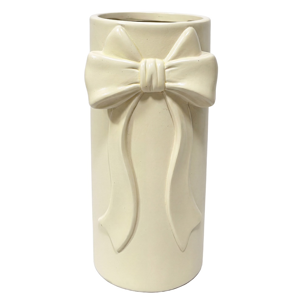 Vaso Decorativo Giallo 12x11x25 cm