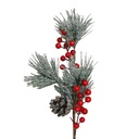 Christmas Decoration Red Green 40 cm