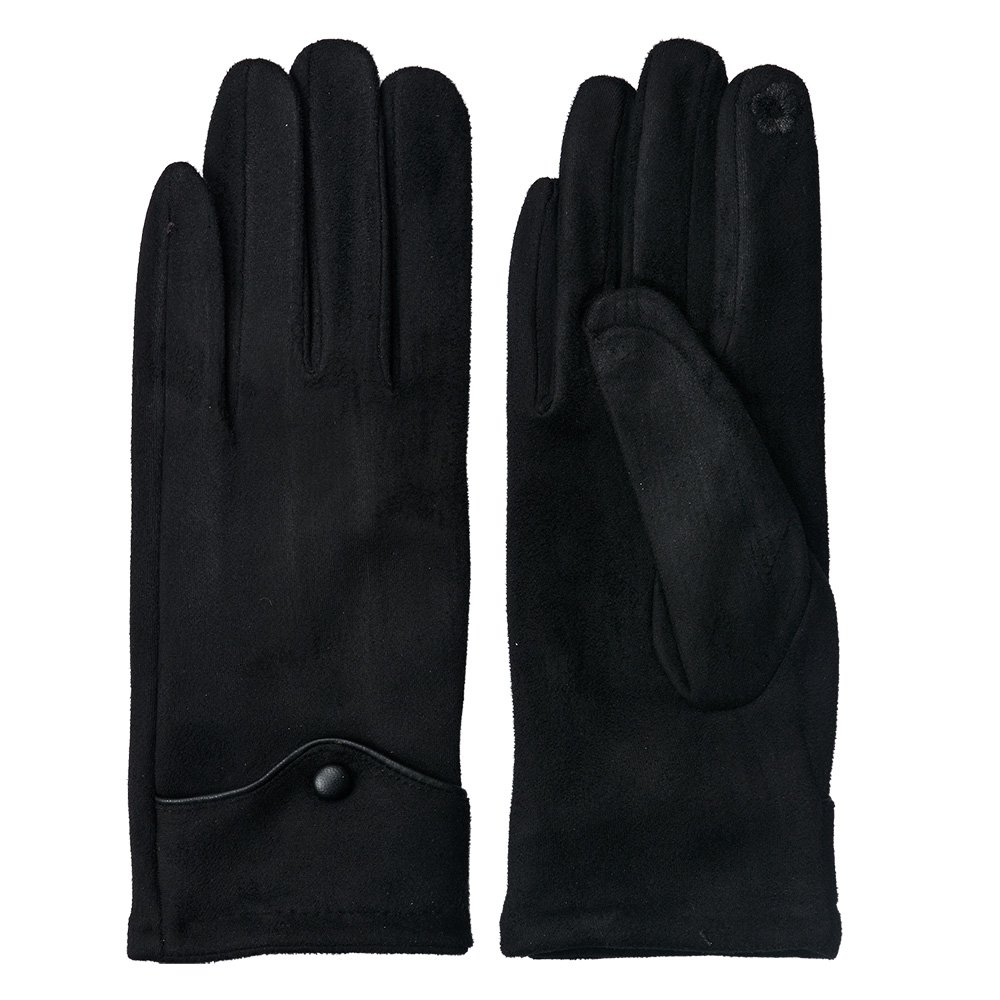 Gants d'hiver Noir 8x24 cm