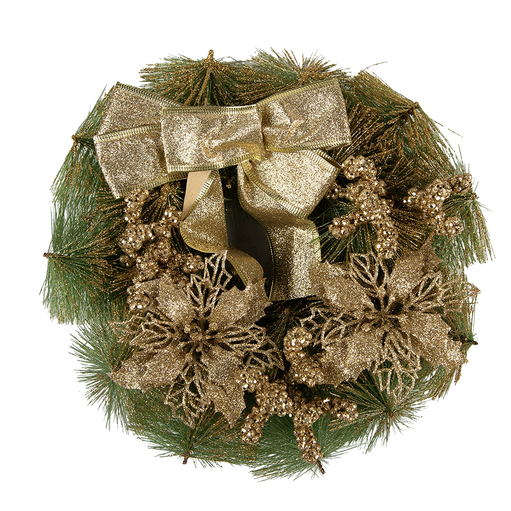 Decoratie krans kerst Ø 30x7 cm