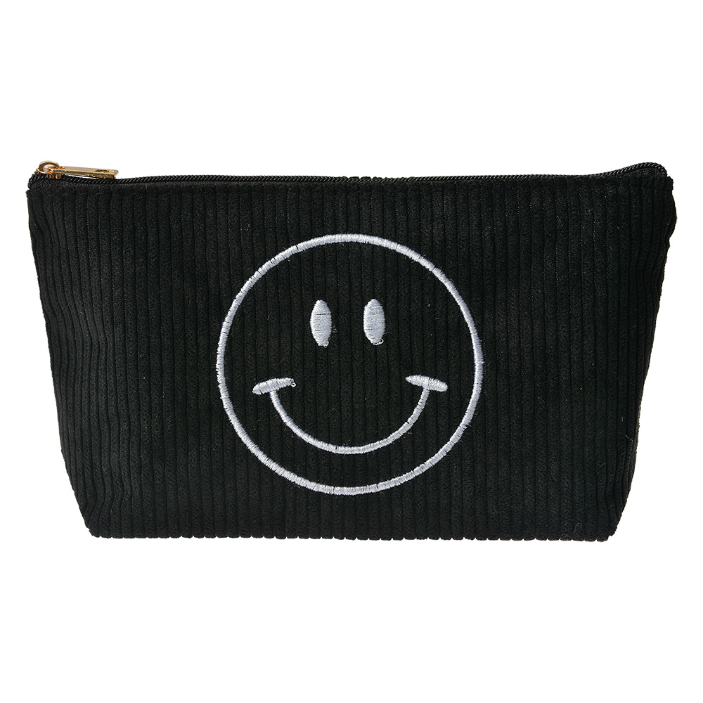 Busta toilette per donne Nero 20x5x12 cm