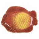 Platter Fish Orange 16x11x3 cm