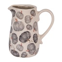 Dekorativer Krug Beige Grau 16x12x18 cm