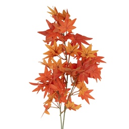 [5PL0197O] Fleur artificielle Orange Vert 12x10x90 cm