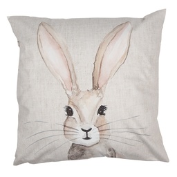 [RUB22] Housse de coussin Beige Marron 45x45 cm