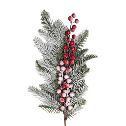 [6PL0427] Branche de décoration Vert 50 cm