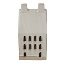 Decorazione casa con LED Beige 8x6x15 cm