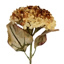 Decorative Artificial Branch with flowers Yellow Green 15x15x47 cm