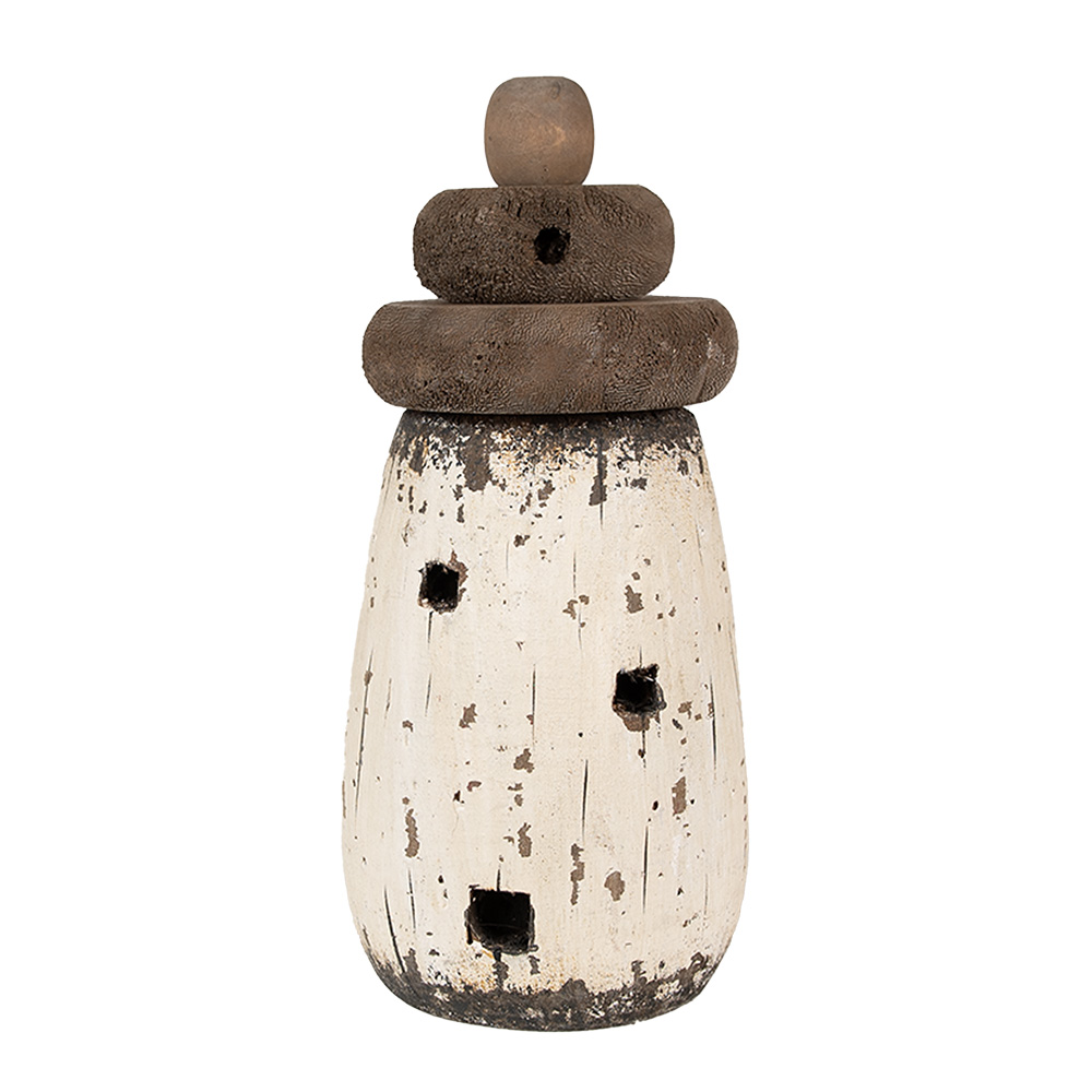 Decoratie vuurtoren Ø 11x23 cm