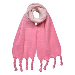 [JZSC0827P] Sjaal 32x220 cm roze