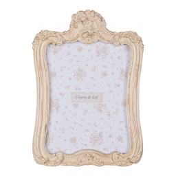 [2F1211] Cadre photo Beige 16x2x23 cm / 13x18 cm