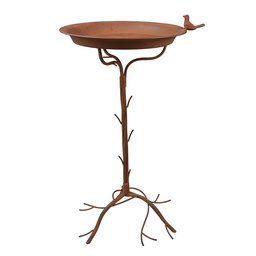 [6Y4835] Mangeoire oiseaux Marron 48x42x71 cm