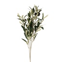 Rami Artificiali Decorativi con olive Verde 10x10x55 cm