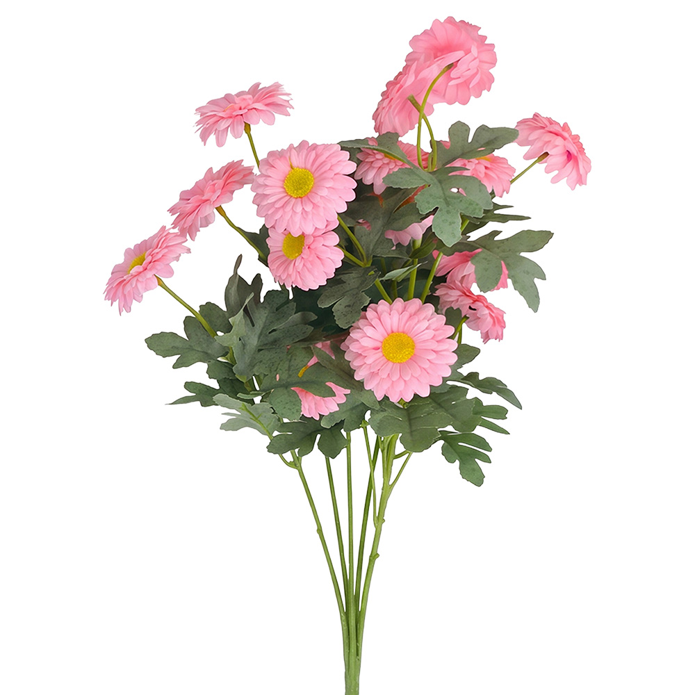 Branche de décoration avec fleurs Rose Vert 89 cm