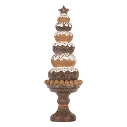 [6PR5852] Decoratie kerstboom Ø 11x33 cm
