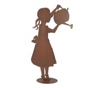 Decorazione Bambino Marrone 36x12x62 cm