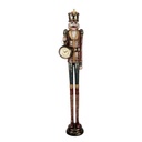 Christmas Decoration Nutcracker Red Green 10x10x66 cm