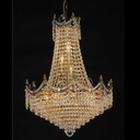 Chandelier Gold Ø 50x75/190 cm E14/max 12x40W