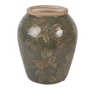 Vaso Verde Marrone Ø 15x18 cm