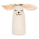 Felt mouse White Pink 23x10x23 cm