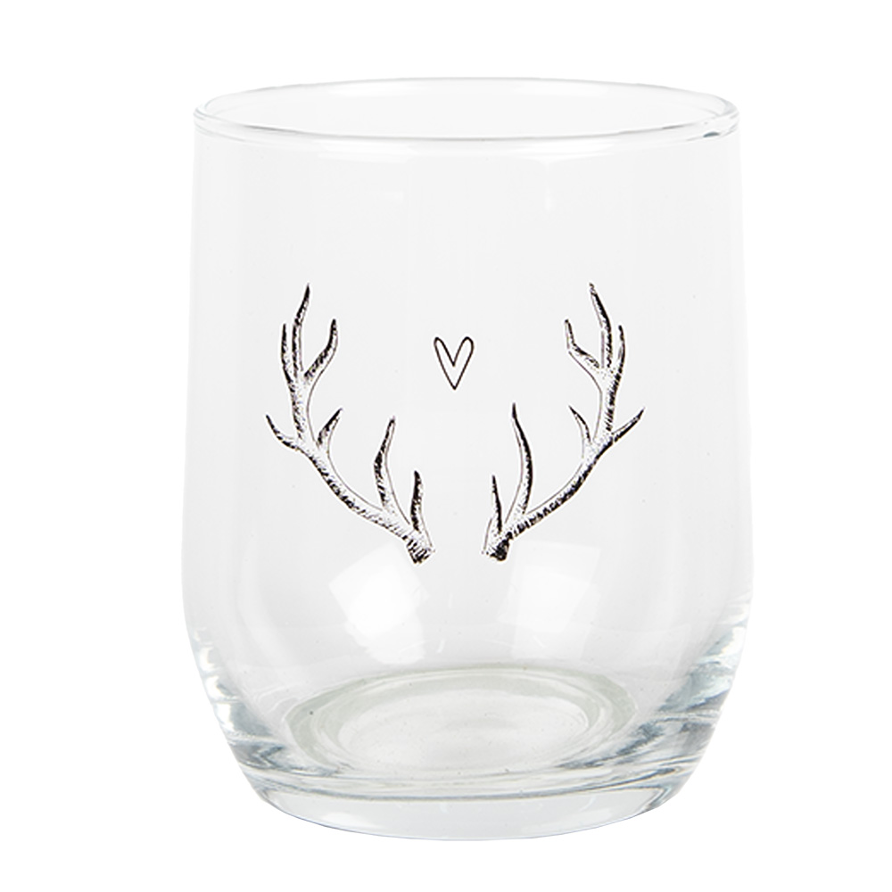 Wasserglas Transparent Ø 8x9 cm / 300 ml