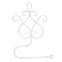 Toilet Roll Holder Hanging White 17x7x22 cm
