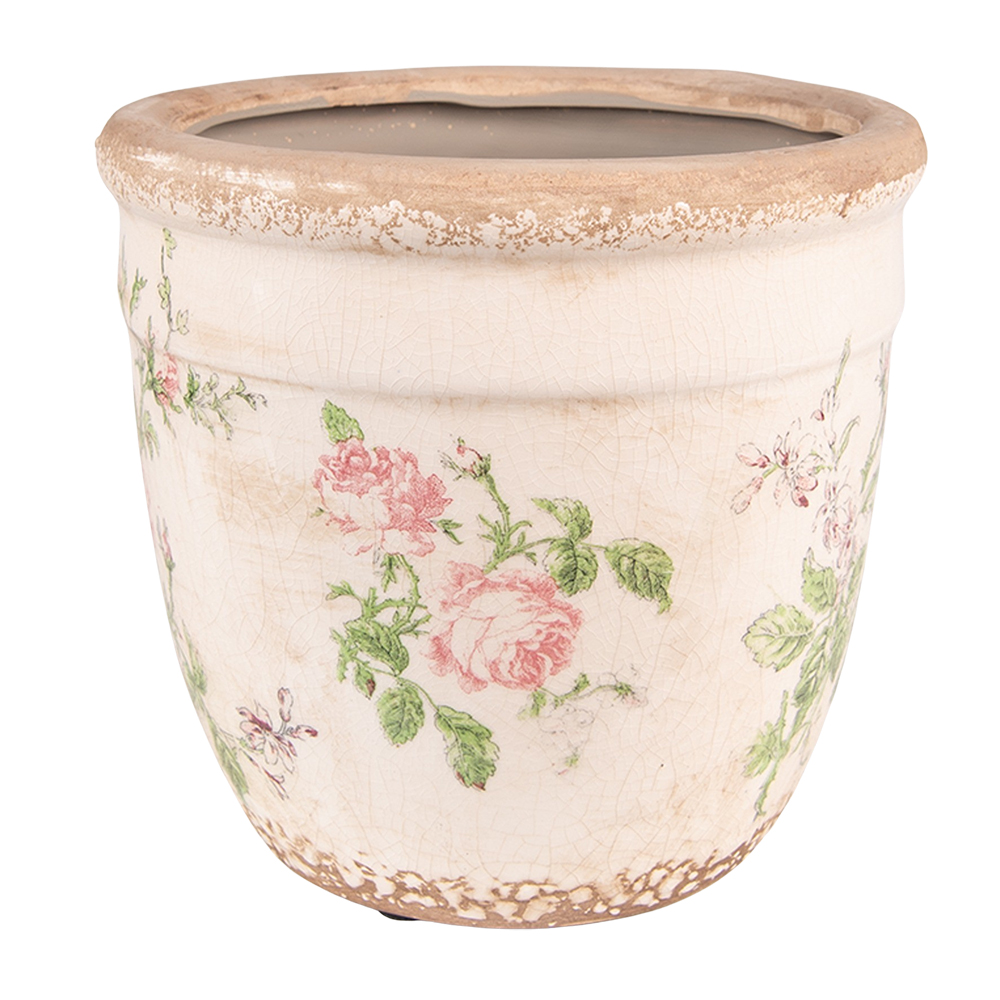 Decoratie bloempot Ø 18x17 cm