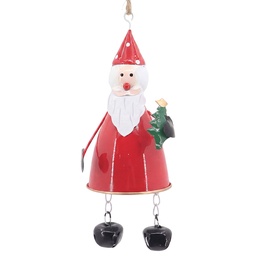 [6Y6032] Decoratie hanger kerstman 11x11x29 cm