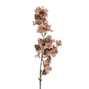 Decorative Artificial Branch with flowers Pink Green 10x15x101 cm