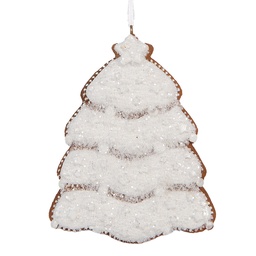 [6PR5350] Decoratie hanger kerstboom 8x1x10 cm