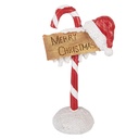 Decoration candy cane Red White 10x6x17 cm