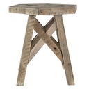 Plant Table Brown 22x22x25 cm