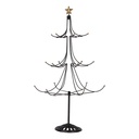 Weihnachtsdeko Weihnachtsbaum Schwarz Goldfarbig Ø 41x71 cm