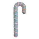 Christmas Decoration Pendant Candy cane Pink Multicoloured 13x5x34 cm