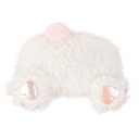 Cuscino Coniglio Bianco Rosa 38x14x27 cm