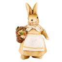 Decorativa Coniglio Marrone Beige 7x6x13 cm