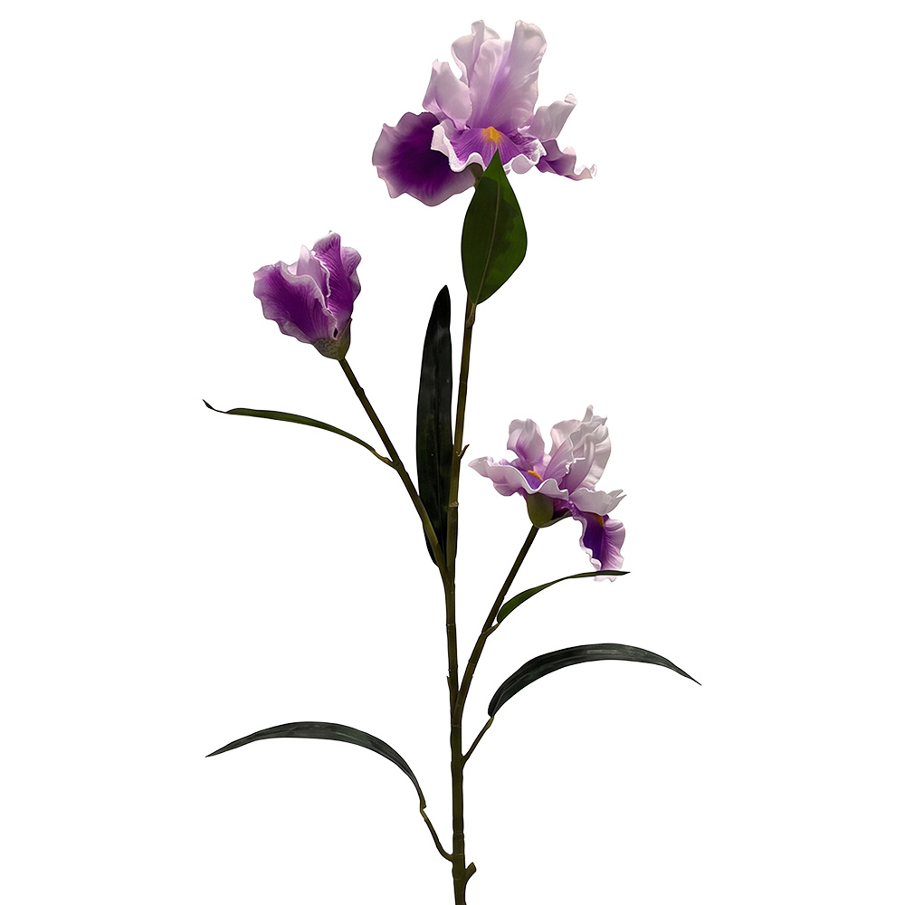 Branche décorative avec fleurs Rose Vert 109 cm