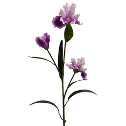 [5PL0328P] Decorazione ramo con fiori Rosa Verde 109 cm
