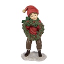 Decorativa Bambino Rosso Verde 10x6x19 cm