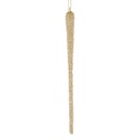 Christmas Bauble Gold colored Ø 2x25 cm