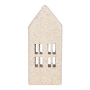 Decorazione Casa Bianco Verde 5x4x11 cm