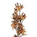 Deko Ast mit Blumen Braun Grün 10x10x95 cm