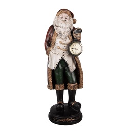 [6PR1106] Natalizie Babbo Natale Rosso Verde 15x13x40 cm