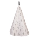 Teatowel Beige Grey Ø 80 cm