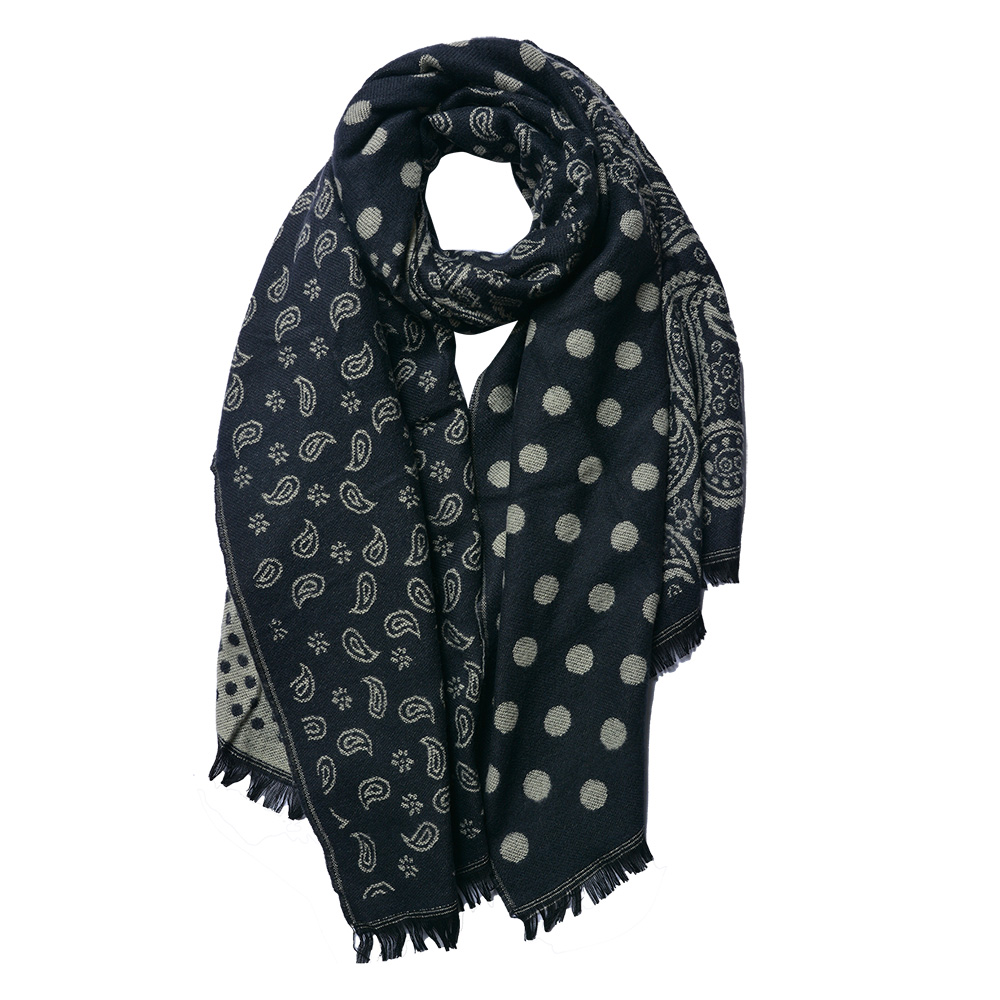 Sjaal 65x190 cm wit