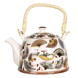[6CETE0065] Teiera con infusore Multicolor 18x14x12 cm / 800 ml