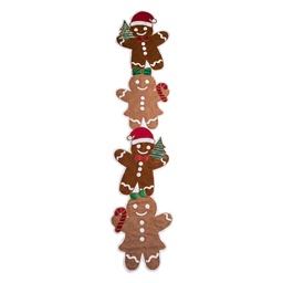 [KT065.015] Table Runner  Brown 35x162x4 cm