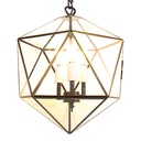Suspension Transparent 30x30x135 cm E14/max 3x40W