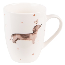 [DHLMU] Tasse Beige Bruin 12x8x10 cm / 300 ml