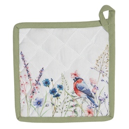 [SFL45] Topflappen Weiß, Grün, Blau 20x20 cm